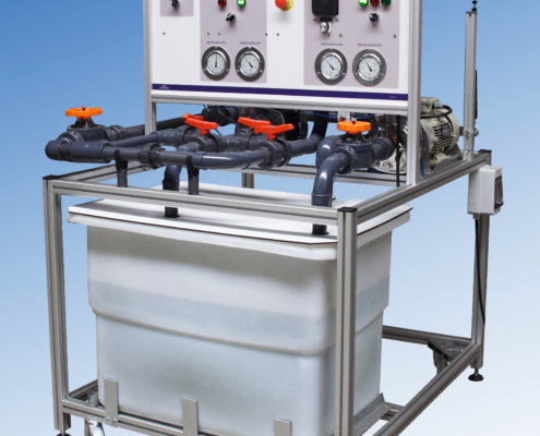Laboratory teaching equipment Series/Parallel Pumps