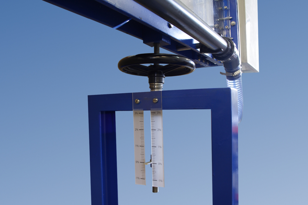 FL 05.4 5m Flume for Hydraulic Bench · DIKOIN